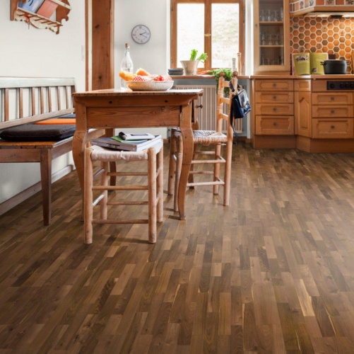 Паркетная доска Haro 4000 Series Top connect Рубиния Дуб Рустик (Гладкая) 2200х180 мм 673814 - Вид №1