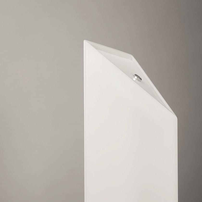 Firmamento Milano Светодиодный торшер из стали и стекла  Plc013fm-wh  - Вид №2