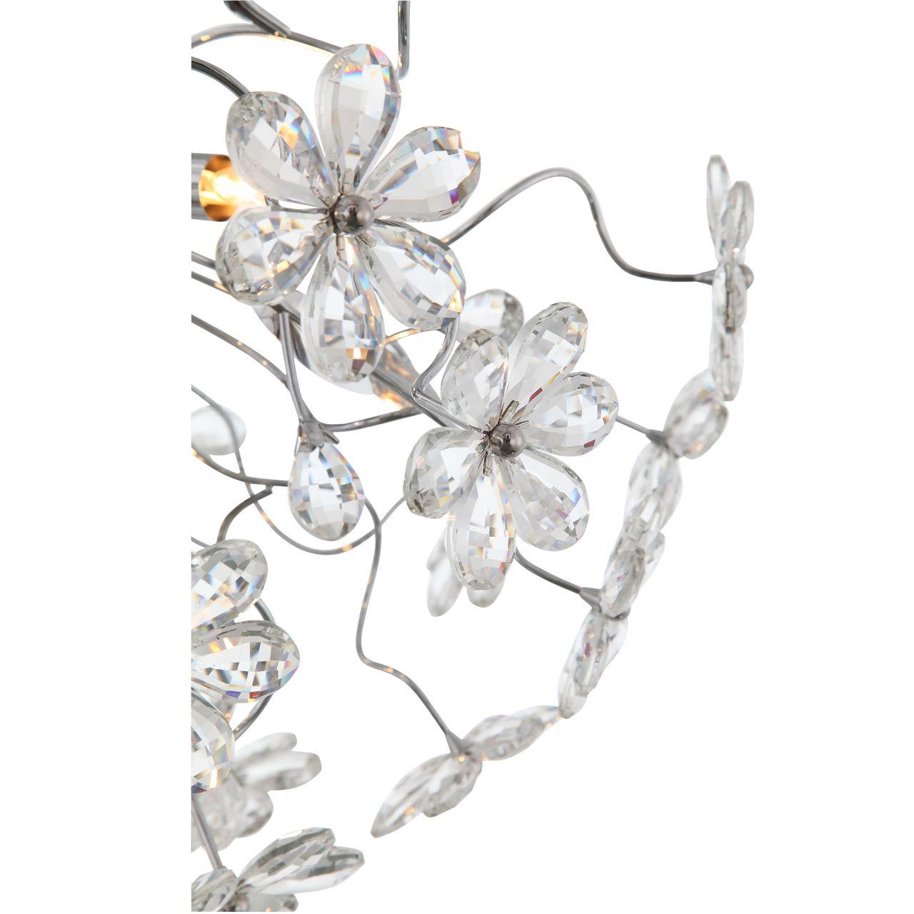 Потолочный светильник ST Luce Auola SL385.102.06 ST LUCE ДИЗАЙНЕРСКИЕ, AUOLA 276766 Прозрачный;хром  - Вид №1