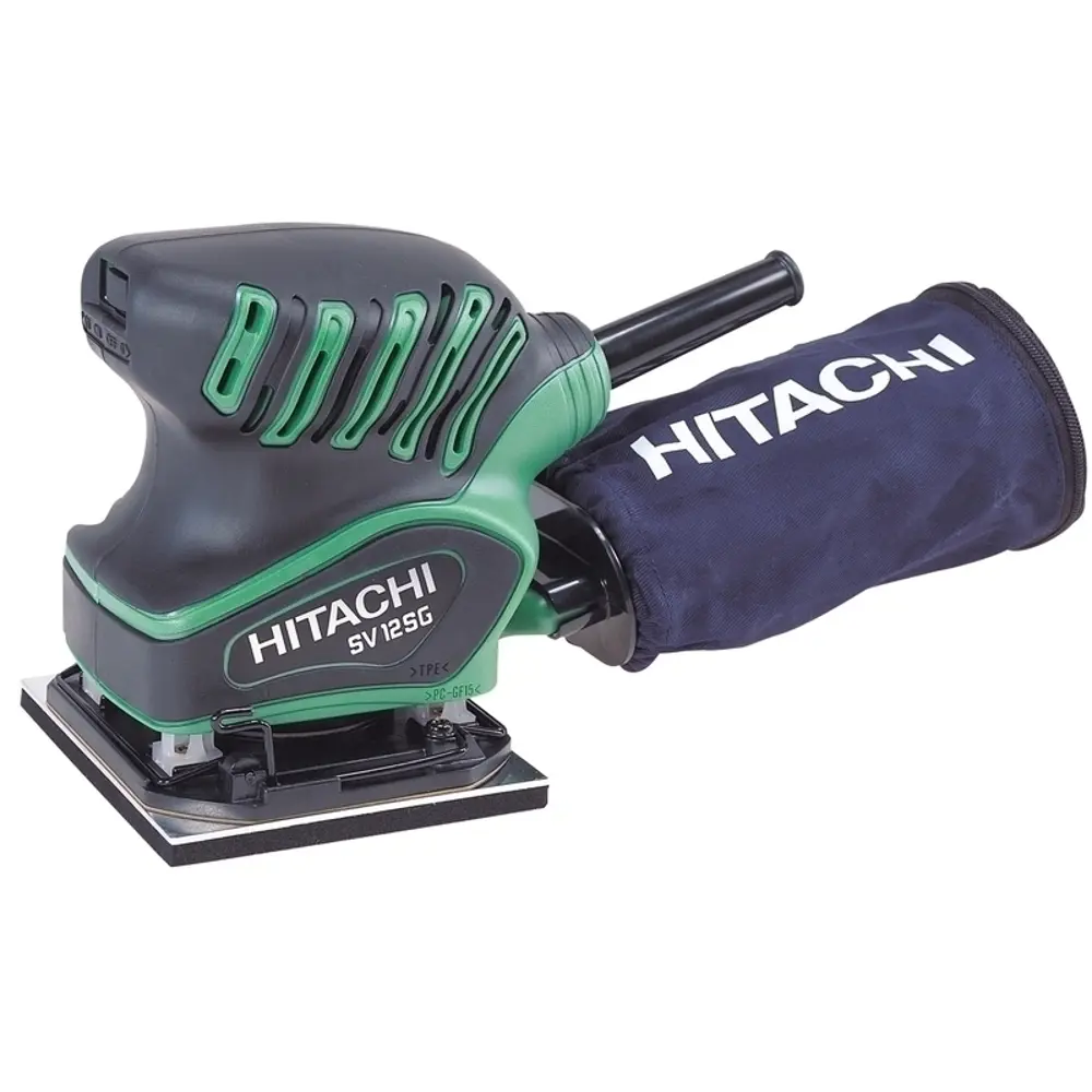 Вибрационная плоскошлифовальная машина Hitachi SV12SG, 200 Вт, 114х140 мм 14922516 STLM-2181797 