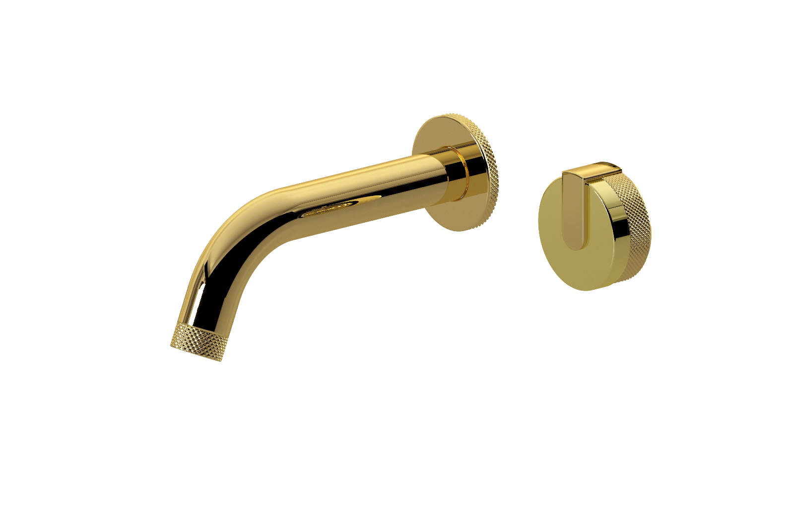 E-11535-R1PB-L1AU-AU Настенный прогрессивный смеситель скрытого монтажа для раковины GRAFF MOD+