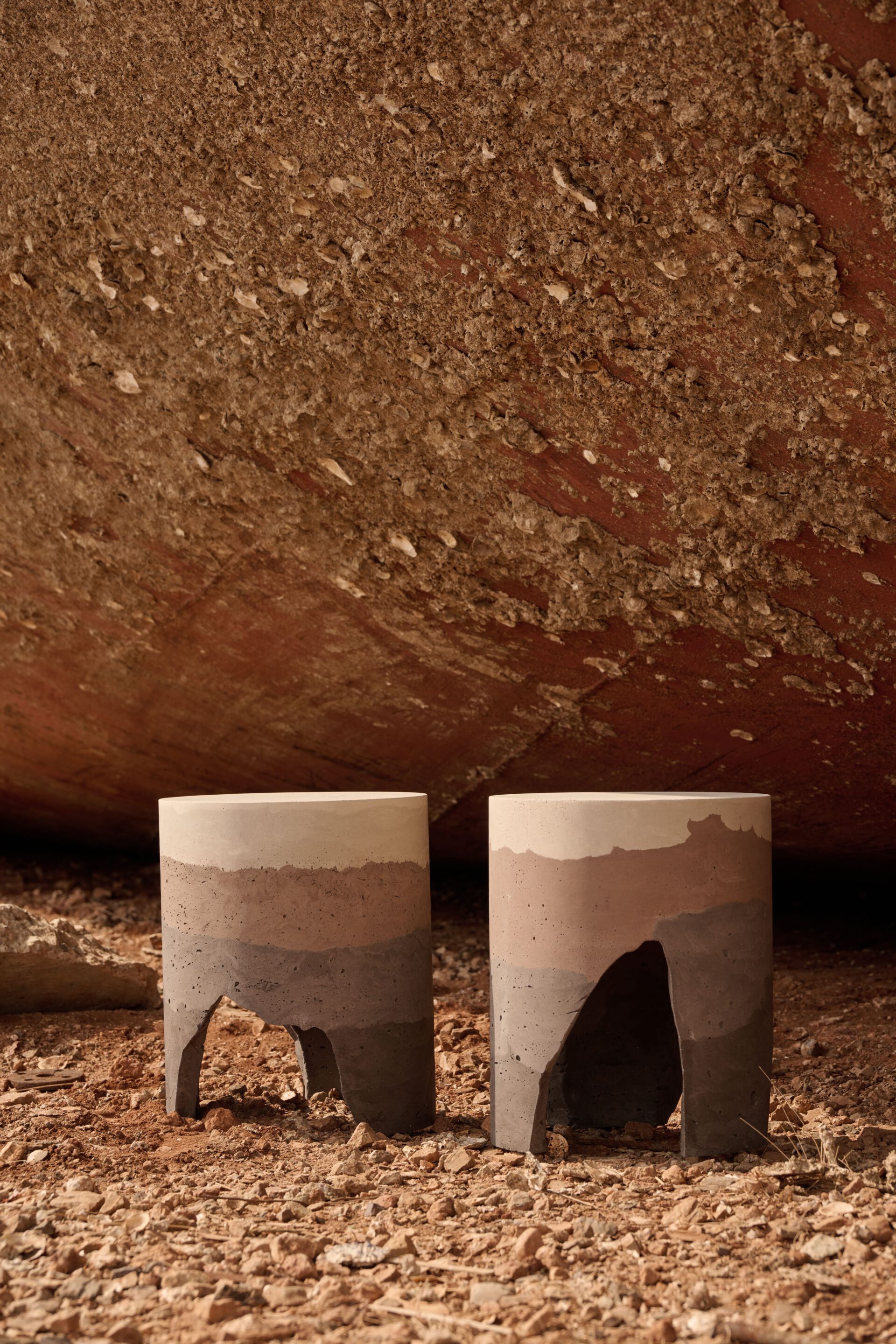 Бетонный стул URBI et ORBI Medius Terra ARCH-00110010 - Вид №2