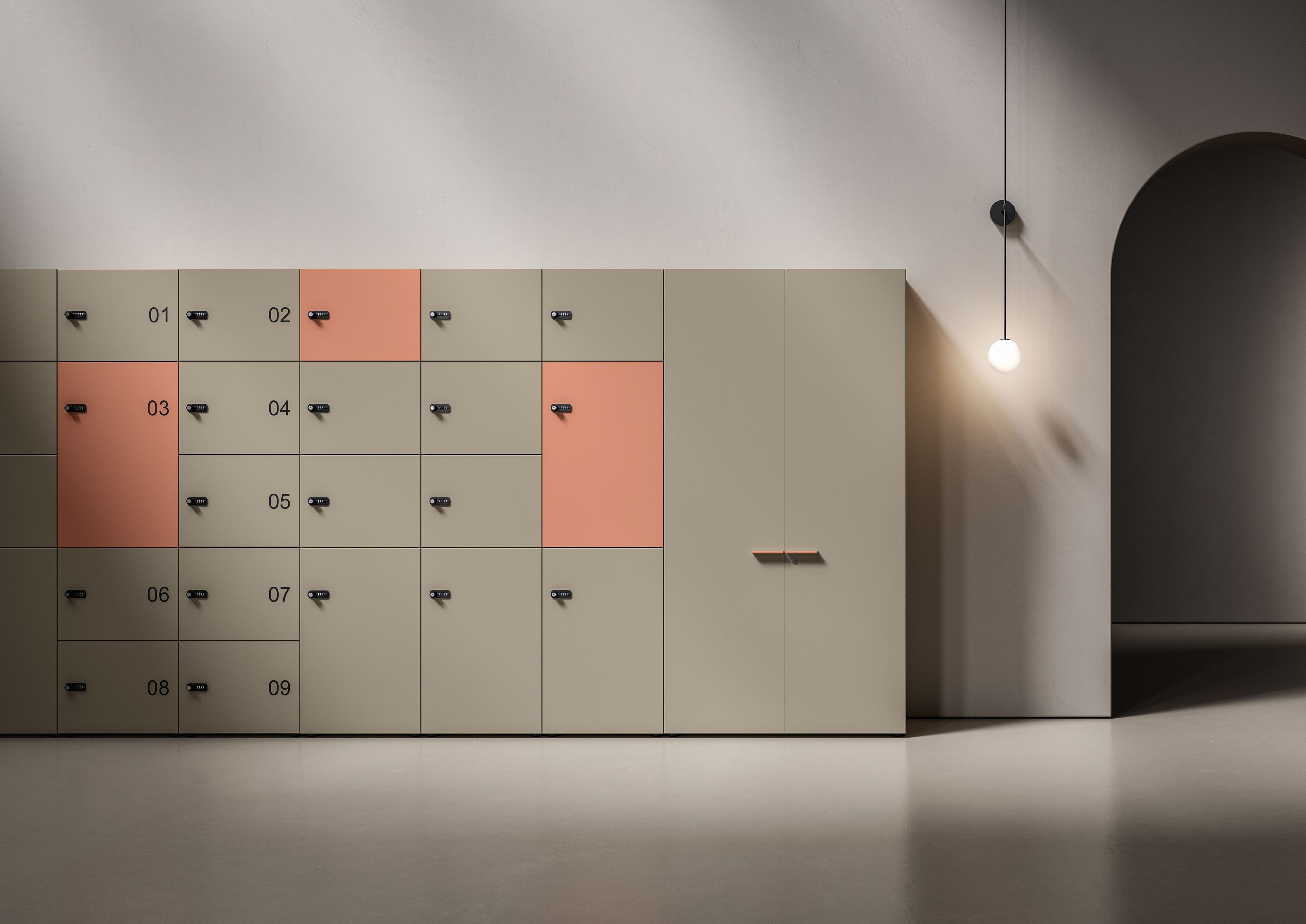 Дубовый офисный шкаф Bralco Aba ARCH-00148254 - Вид №2