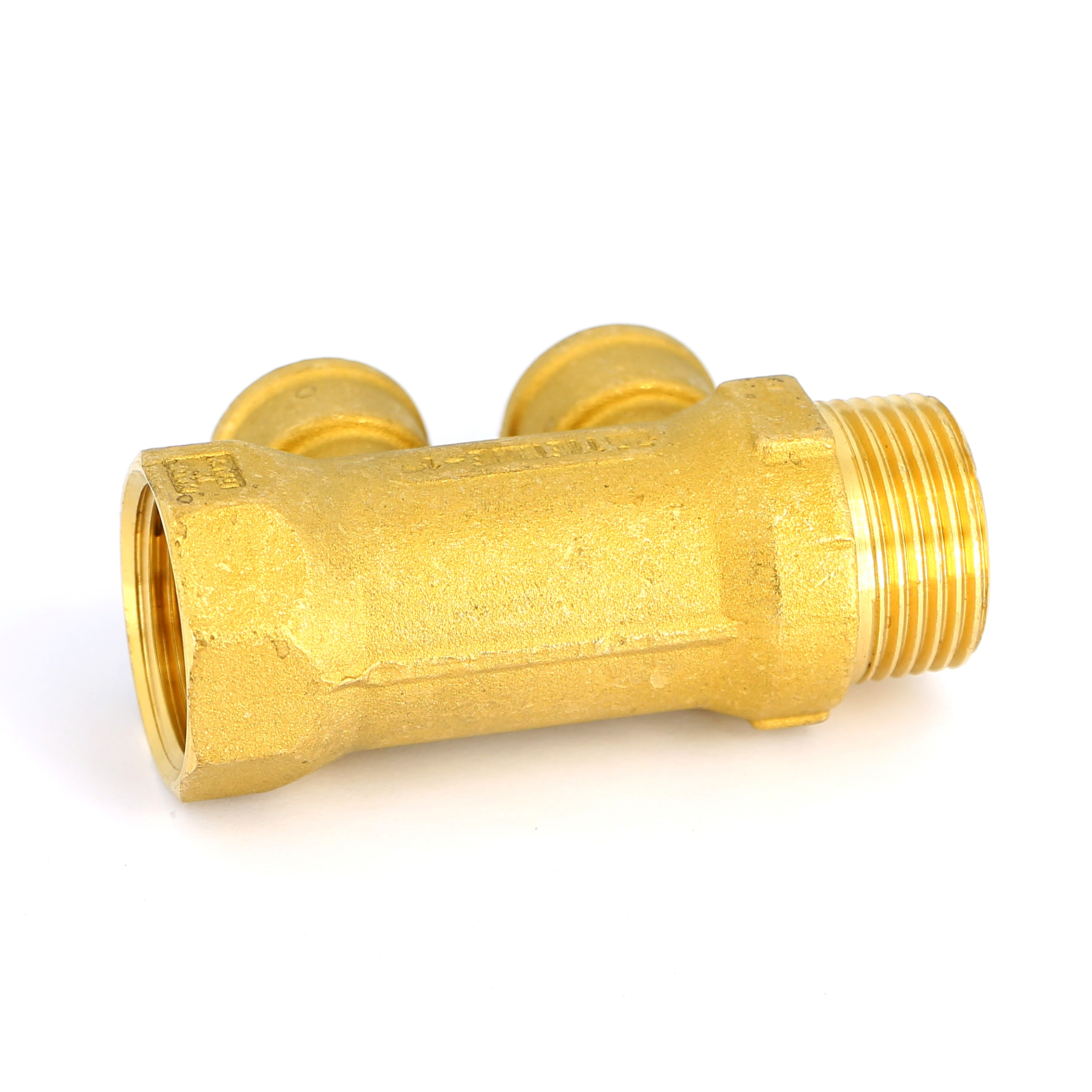 Коллектор НВ 1" TIEMME 3 выхода 3/4"ЕК 50мм 1910008 - Вид №3