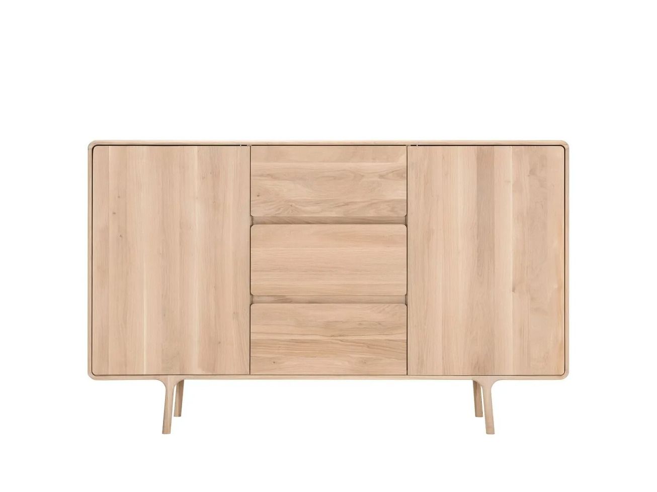 Шкаф из дуба с распашными дверцами Gazzda Fawn ARCH-00150357