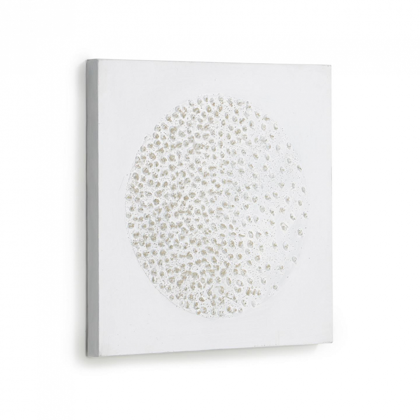 101258 Картина с кругом и золотыми точками 40 х 40 см La Forma Adys  - Вид №1