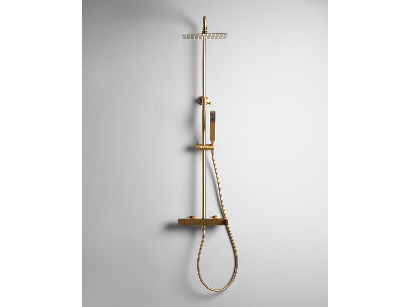 Настенная душевая колонка из нержавеющей стали с ручным душем TAMANACO NIADI ARCH-00103063