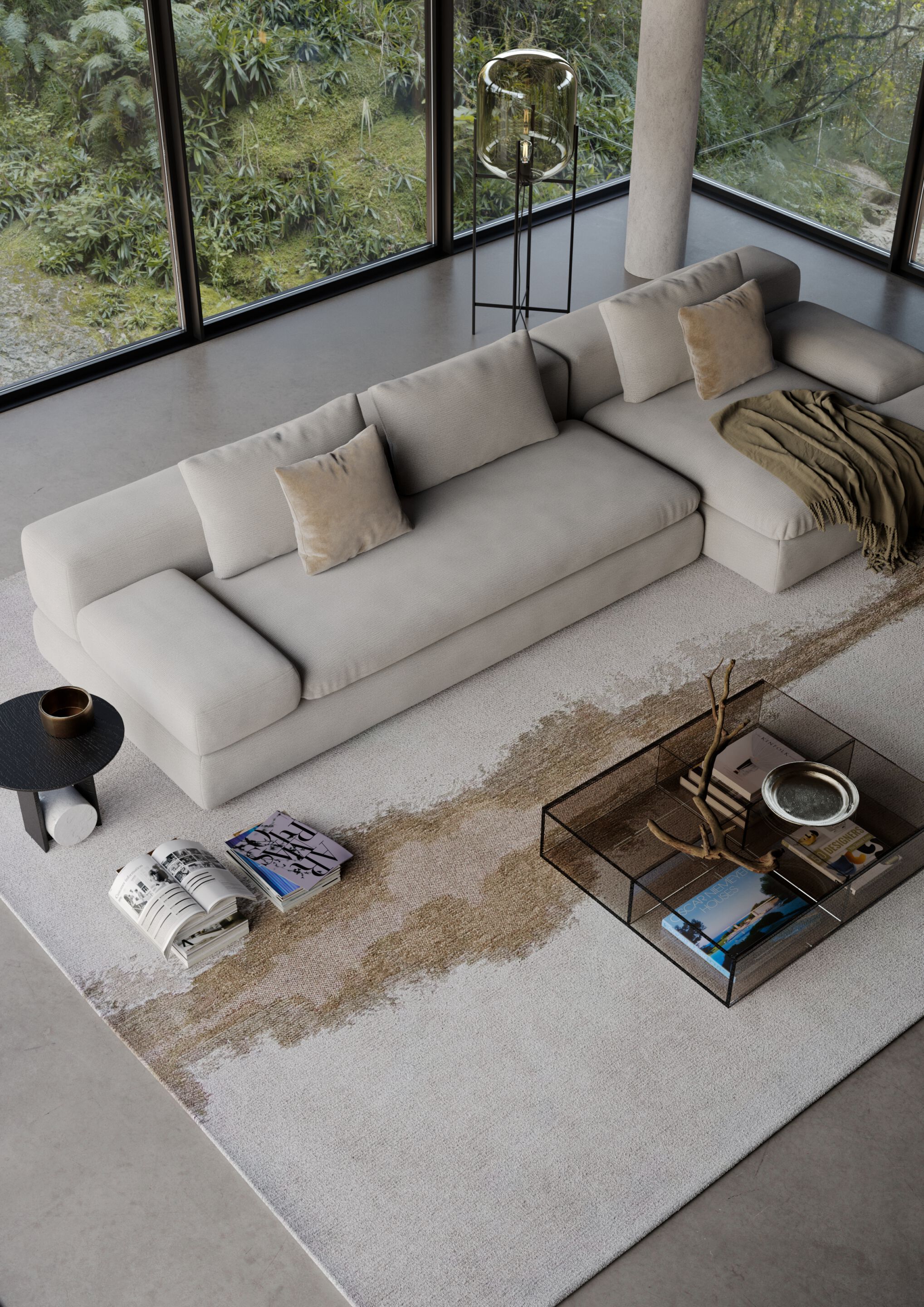 Съемный диван-кровать из ткани Milano Bedding RUFUS ARCH-00021559 - Вид №2