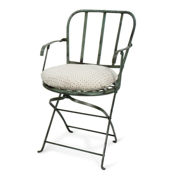 080374 Складной металлический стул Francisco Segarra Atenea Santreyd - Вид №3