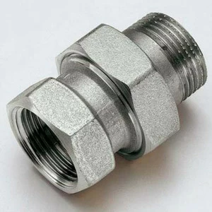 Разъемное соединение НВ с прокладкой O-ring никелированное TIEMME 1"1/4