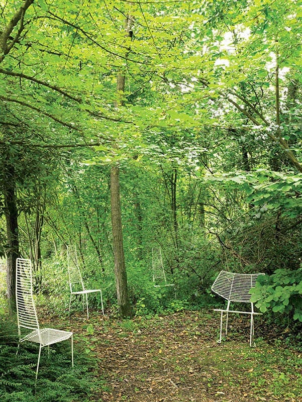 Металлический стул для сада с высокой спинкой Casamania & Horm иностранец ARCH-00119710 - Вид №2