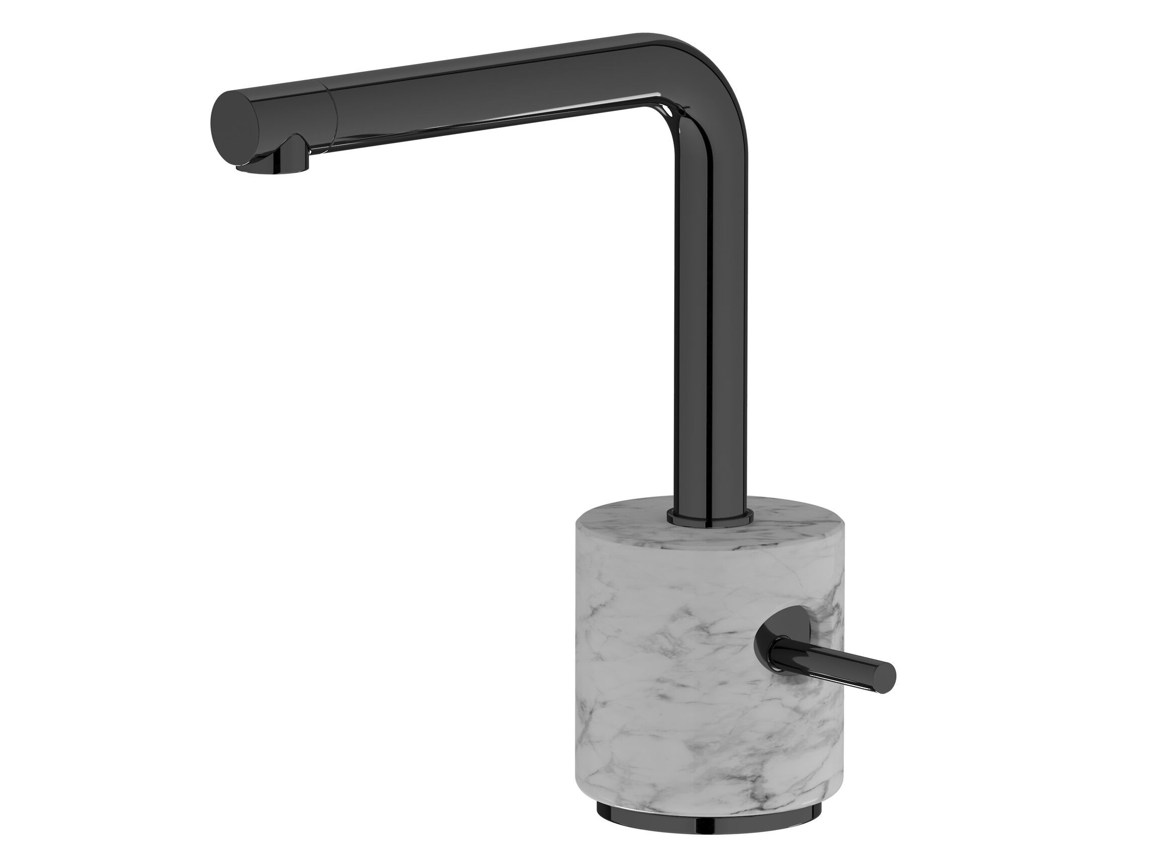 Смеситель для раковины с одной ручкой из мрамора IB мрамор + мрамор Elle ARCH-00119107