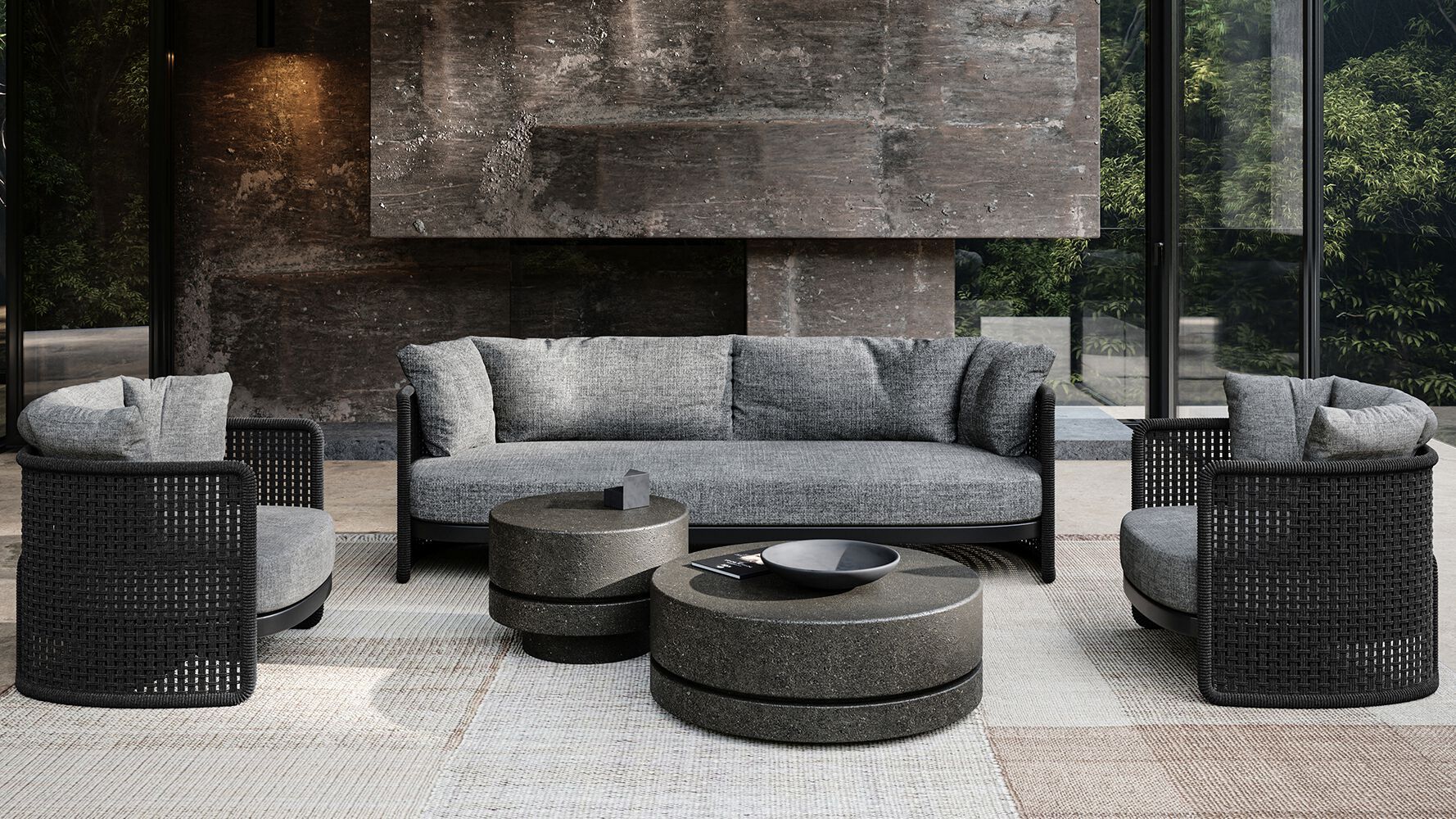 Круглый садовый столик SNOC Miura ARCH-00046218 - Вид №3