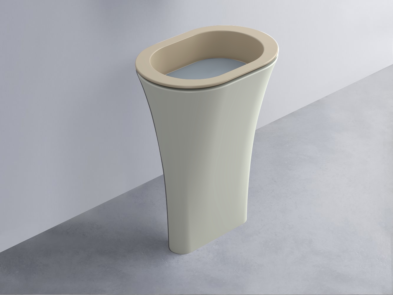 AMLA65-AV+AMPILO-BR+AMCOLO-PM Раковина Amedeo Ovale отдельностоящая cielo Enjoy + Amedeo Ceramica Cielo