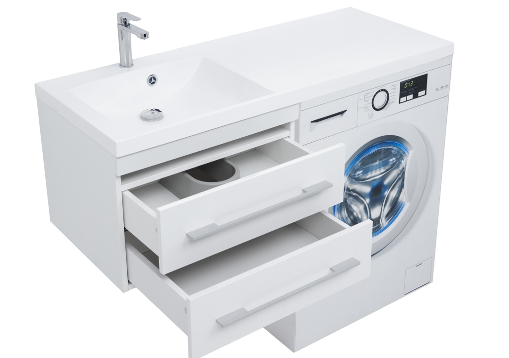 Тумба с раковиной Aquanet Нота 120 L белый 0017148300239565 - Вид №13