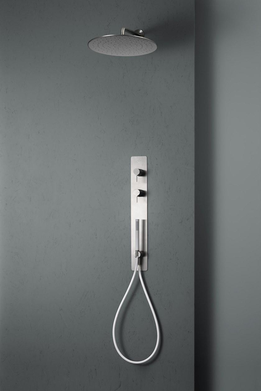 Quadrodesign Смеситель для душа на 2 отверстия с ручным душем Volcano sun-id-1501393 - Вид №1