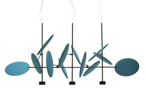 Акустическая ткань подвесной светильник