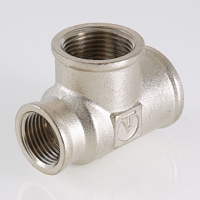 VTr.750.RN.050404 Фитинг резьбовой – тройник переходной Valtec 3/4" х 1/2" х 1/2"  - Вид №7