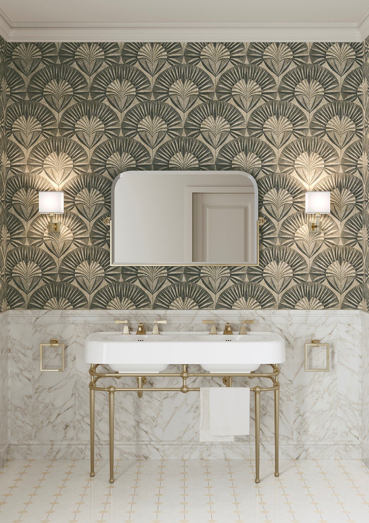 Настенный светильник для ванной комнаты Devon&Devon Time ARCH-00133047 - Вид №1