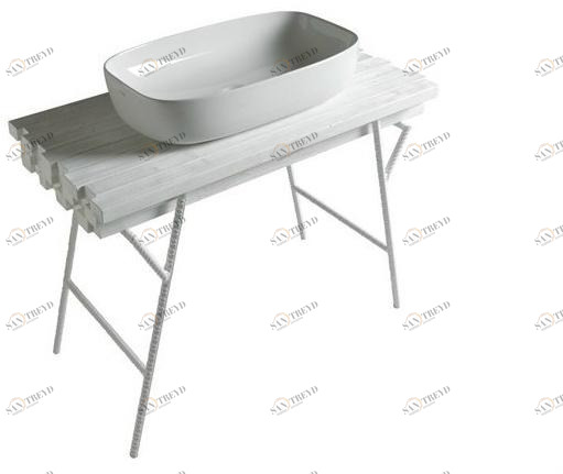 7323 Подвесная раковина настенная овальная Galassia DREAM белая