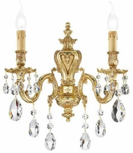 Possoni Illuminazione Аппликация из французского золота с кристаллами swarovski® Versailles 093/a2-sw/g