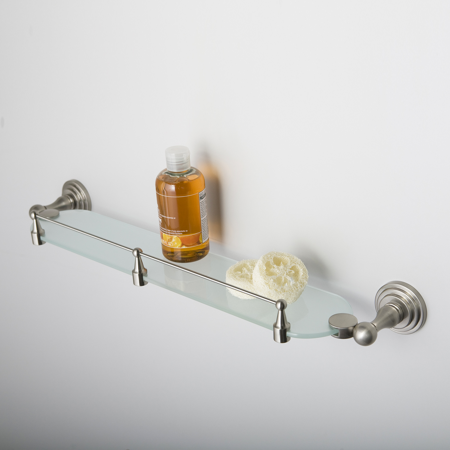 K-7044 Ammer (ранее К-7024) Полка стеклянная с бортиком WasserKRAFT Ammer K-7000 