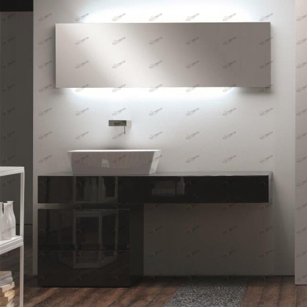 Toscoquattro Комплект мебели для ванной 05 GENESI мокко 22A15LL22C12LL08B02VB