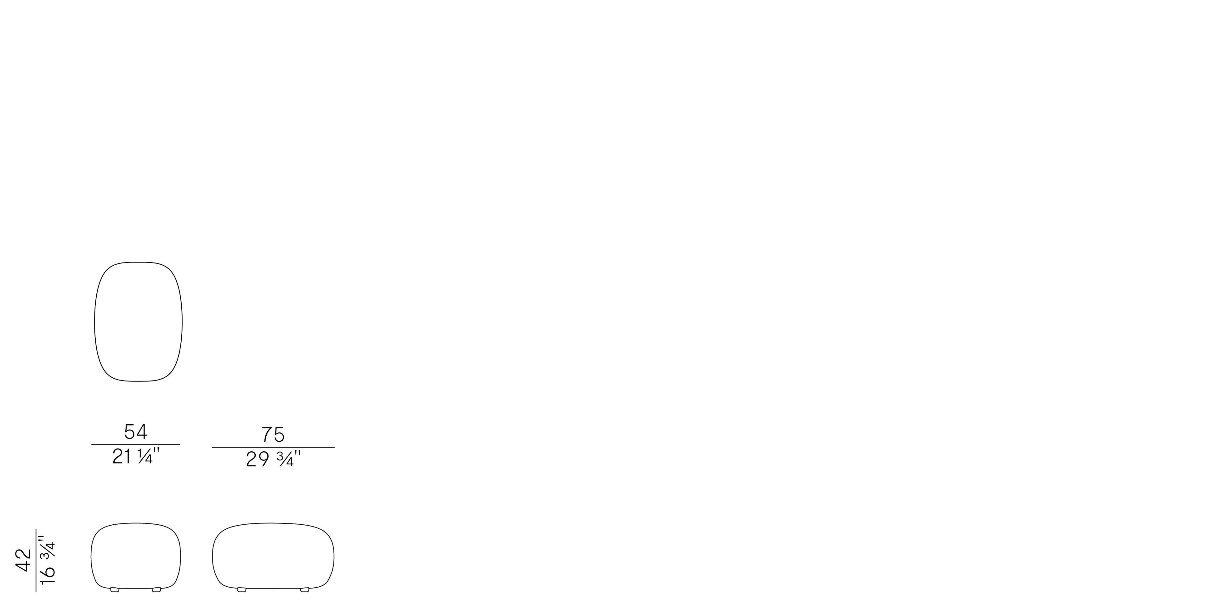 Модульный тканевый диван Potocco Jade ARCH-00032331 - Вид №16