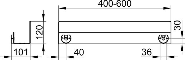 24953370600 Полочка для душа KEUCO ПОЛОЧКИ ДЛЯ ДУША - Вид №3