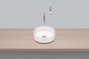 3220000400 Надставная раковина, ab.ke325, белая, для простого ухода Alape серия KE (Unisono)