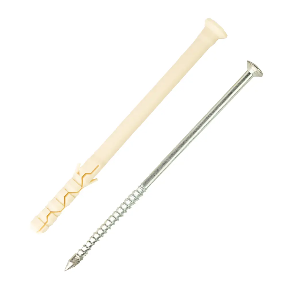 Дюбель-гвоздь потайной Европартнер нейлон 8x120 мм 10 шт STLM-2029007