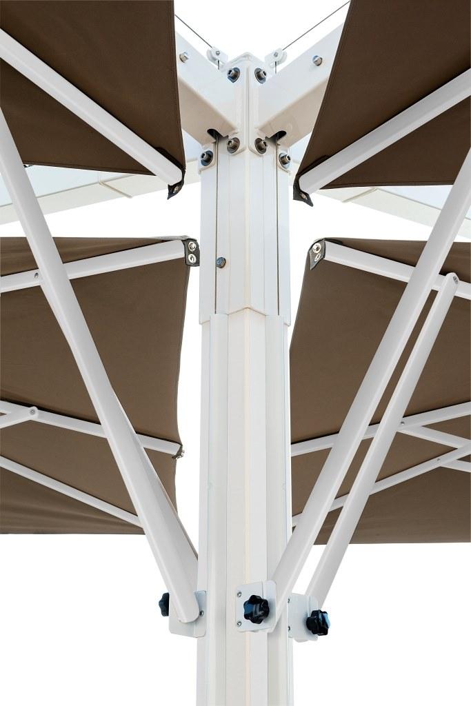 Scolaro Parasol Множественный квадратный зонтик с подсветкой Alu sun-id-1458803 - Вид №5