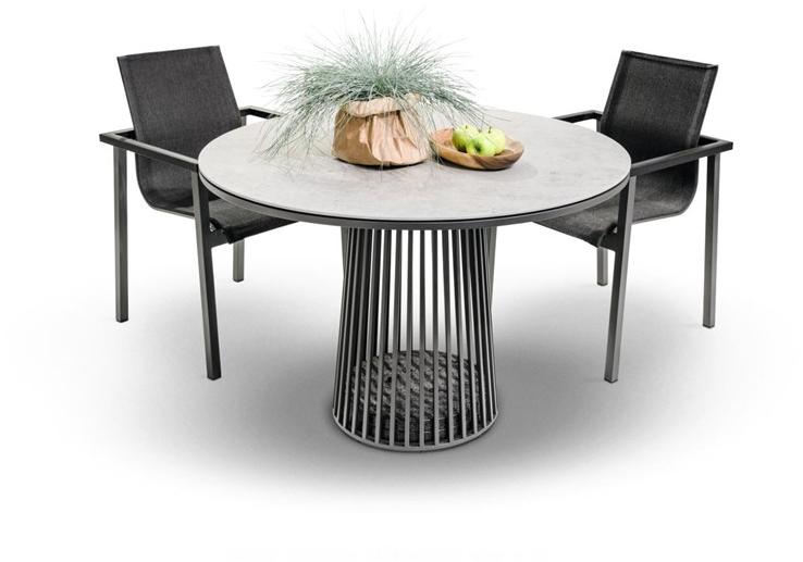 solpuri Круглый садовый стол из HPL Grid sun-id-1348668 - Вид №1