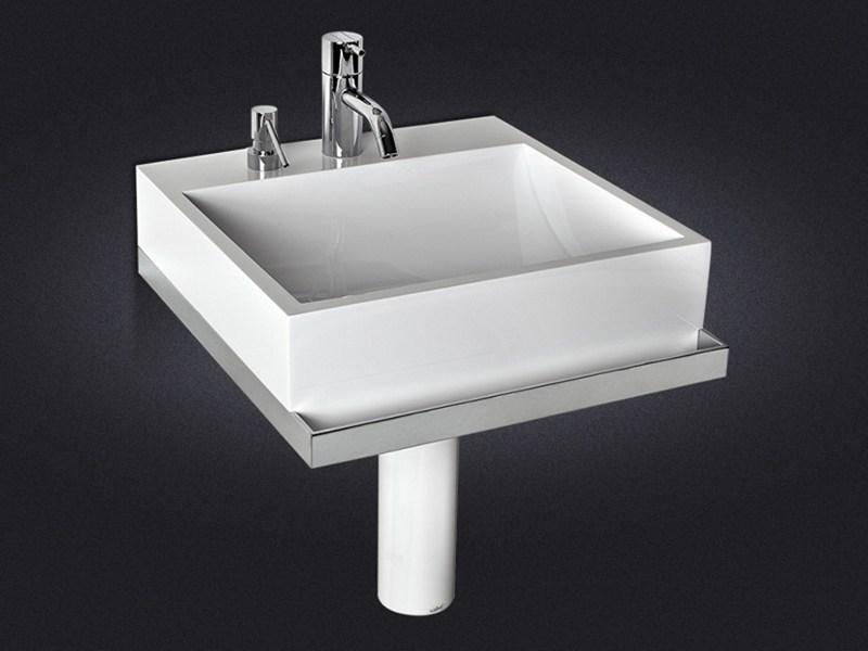 Подвесная раковина настенная овальная Vallvé Quarenta белая sun-id-1398744 - Вид №1