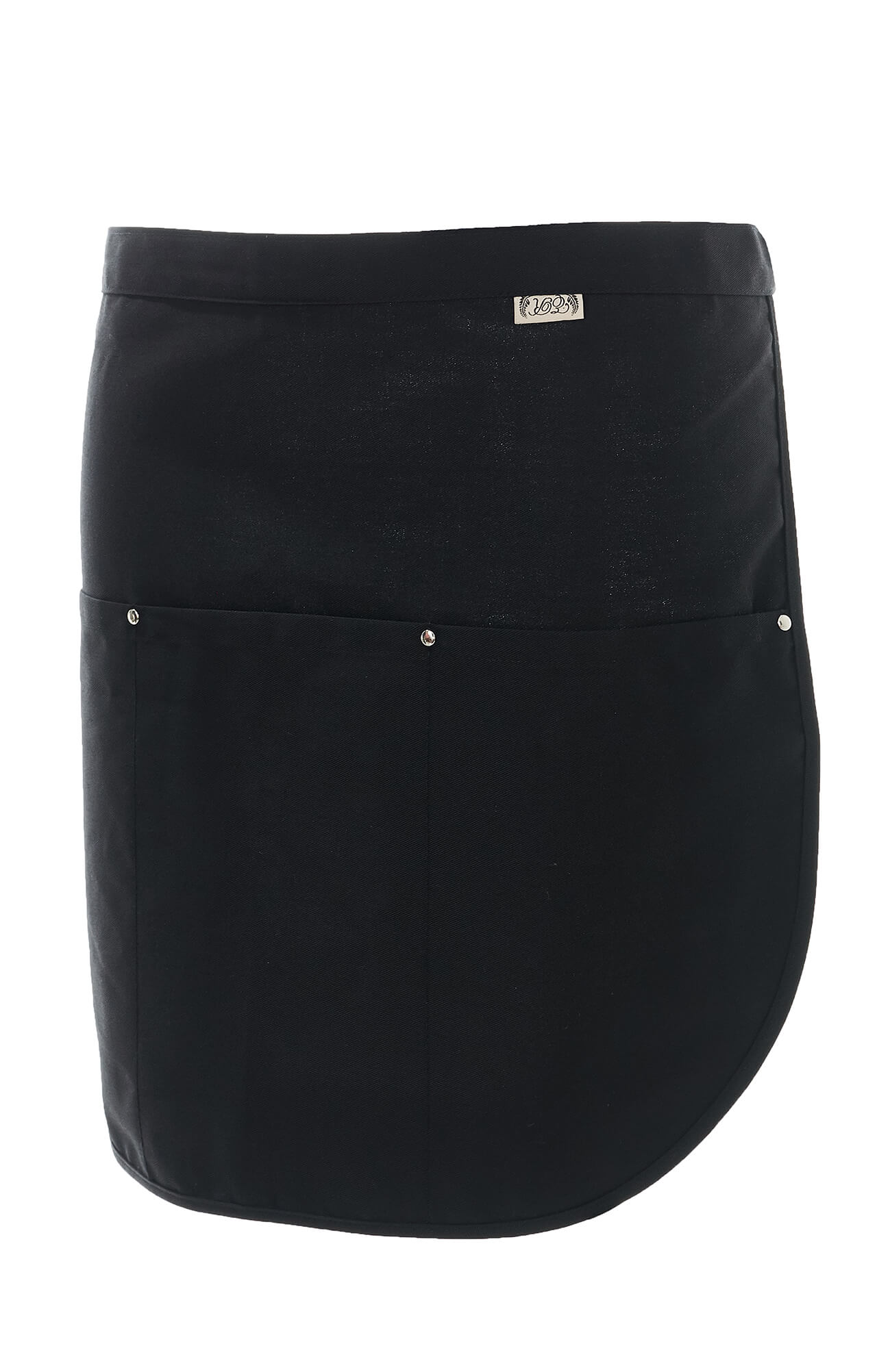 59987 Фартук  укороченный, цвет black RICON  Одежда для официантов  размер  - Вид №3