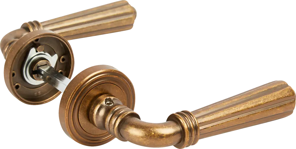 Дверные ручки Fuaro Demetra: античная бронза для интерьера 85202868