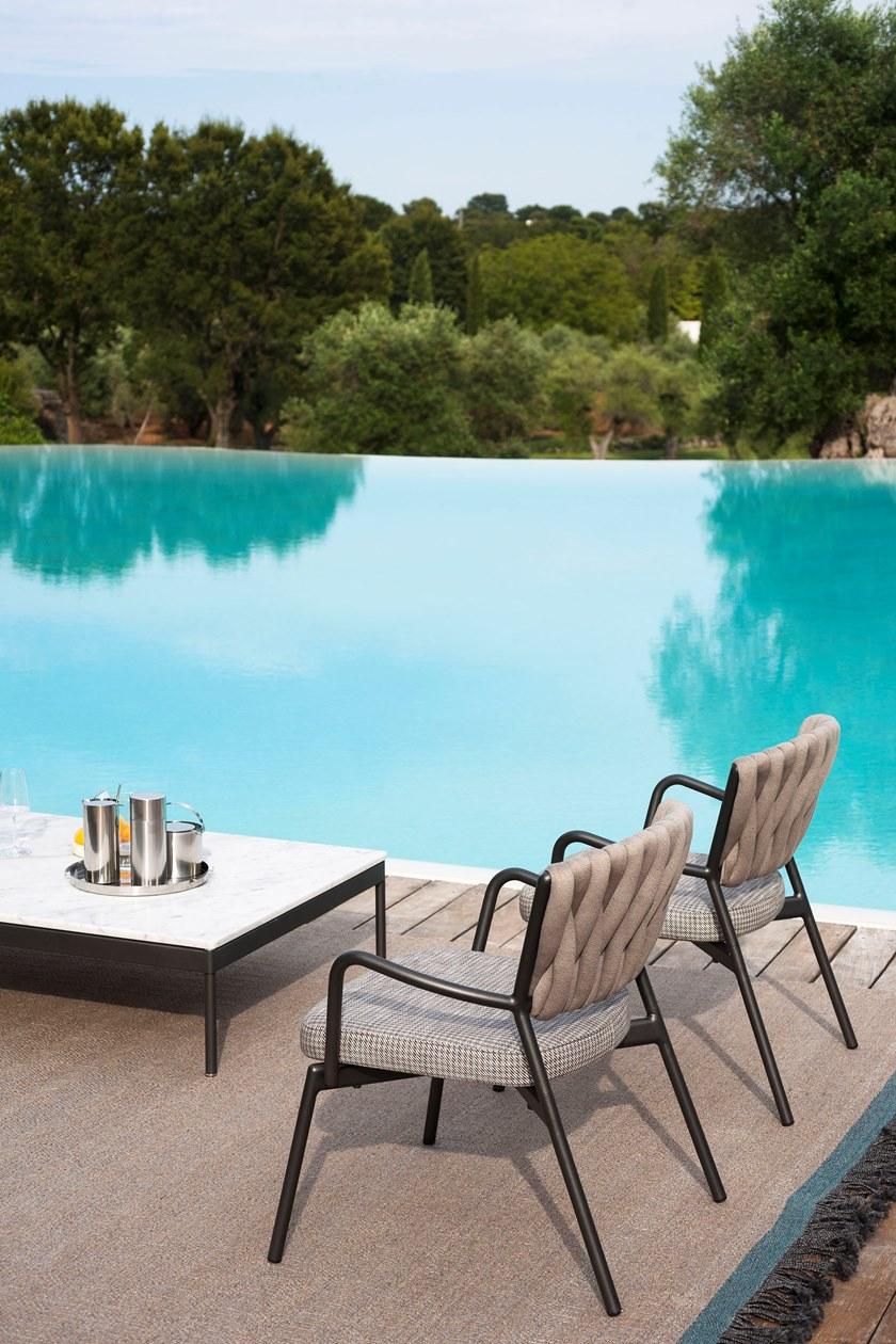 RODA Мягкое кресло из полиэстера с подлокотниками Piper sun-id-1371629 - Вид №3