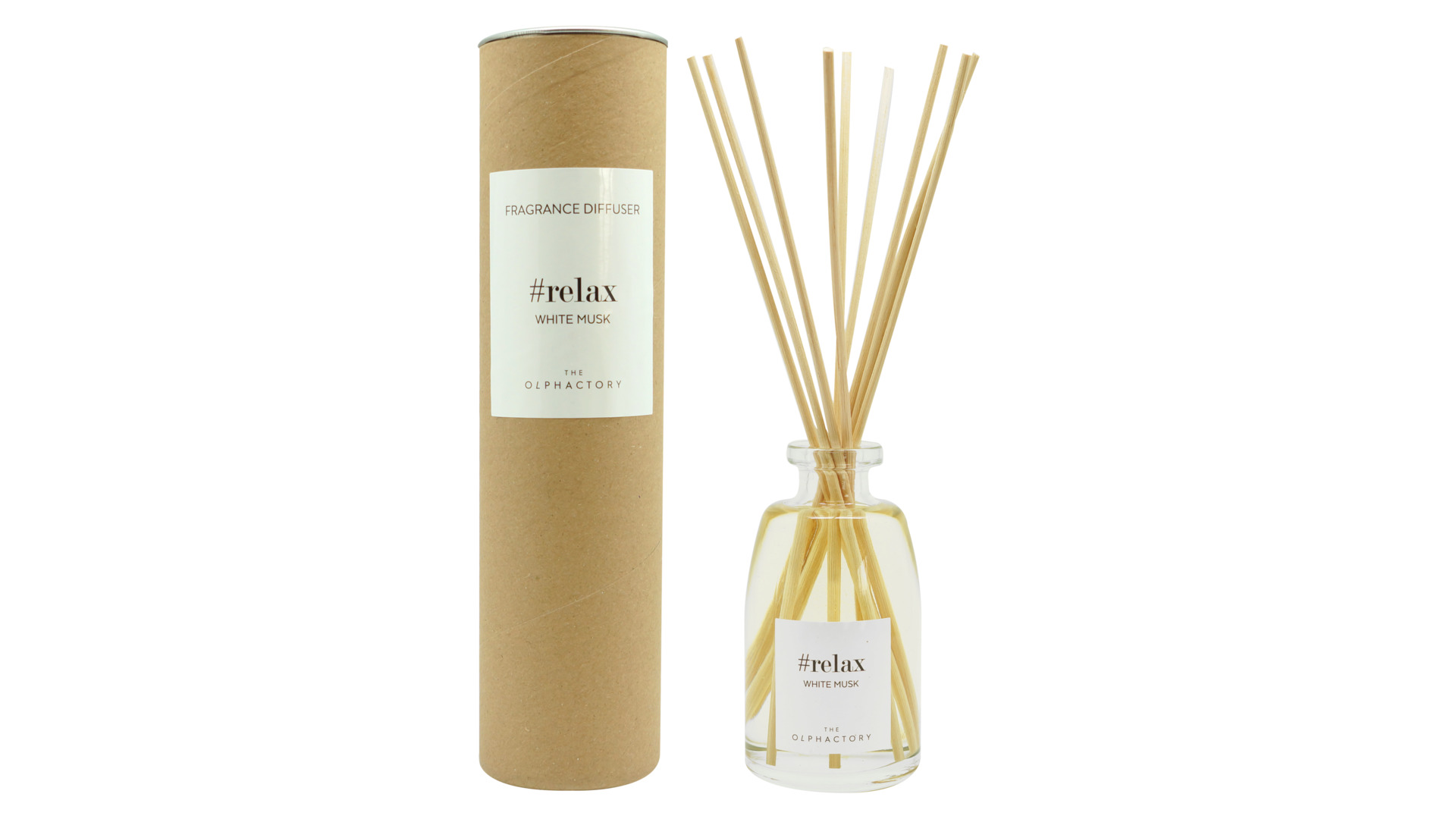 10656736 Ambientair Диффузор ароматический The Olphactory RELAX Белый мускус 250 мл Стекло - Вид №1