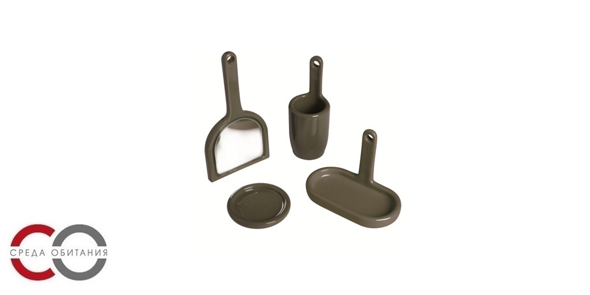 Полочка-мыльница Olympia Ceramica Ukiyo-E POUK01 - Вид №5