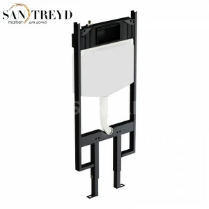 CAINSO3 Цистерна двойного слива для установки стен из гипсокартона и унитаза 114 см Черный Globo ACCESSORIES Италия