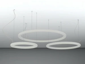 SLIDE Светодиодный подвесной светильник из полиэтилена
