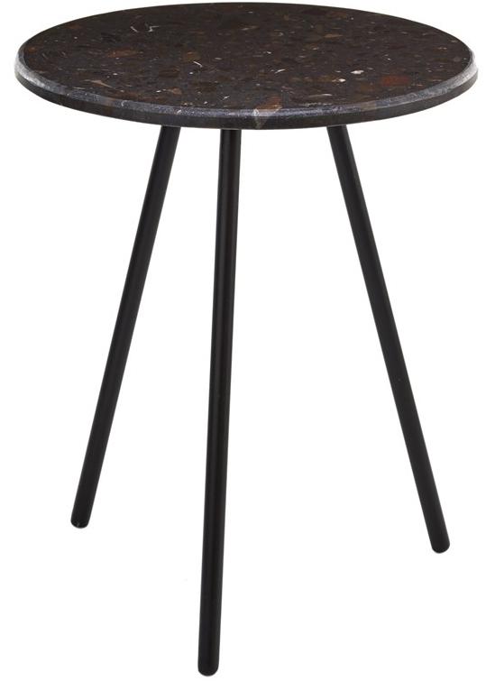 Pols Potten Круглый журнальный столик из железа  241-070-001  - Вид №1