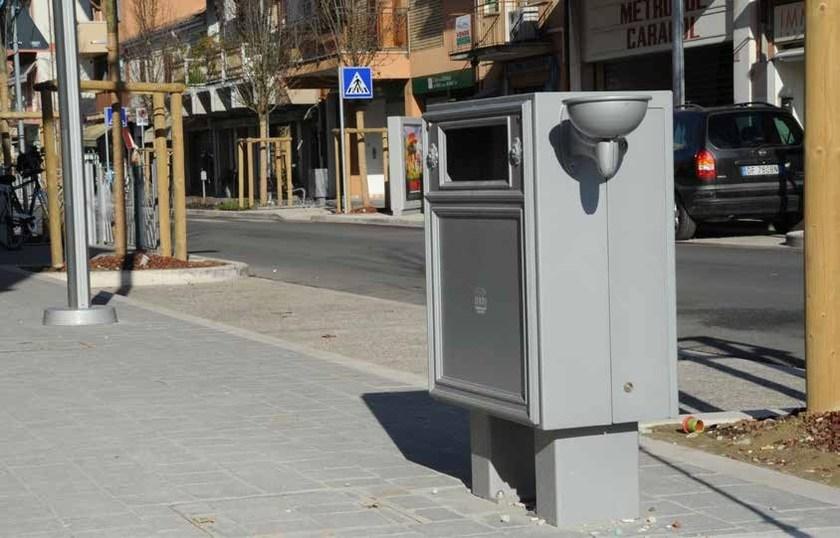 Neri Контейнер для мусора чугунный с пепельницей Scilla sun-id-1482750 - Вид №4