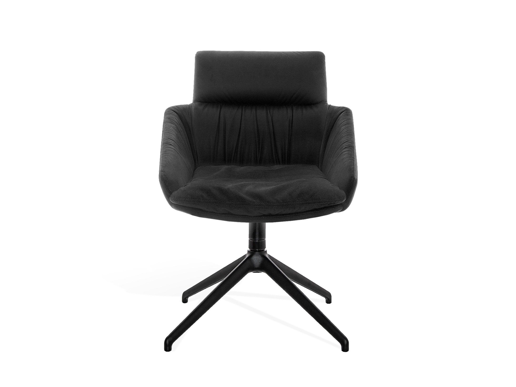 Мягкое вращающееся кресло с низкими подлокотниками KFF Faye Casual ARCH-00118735