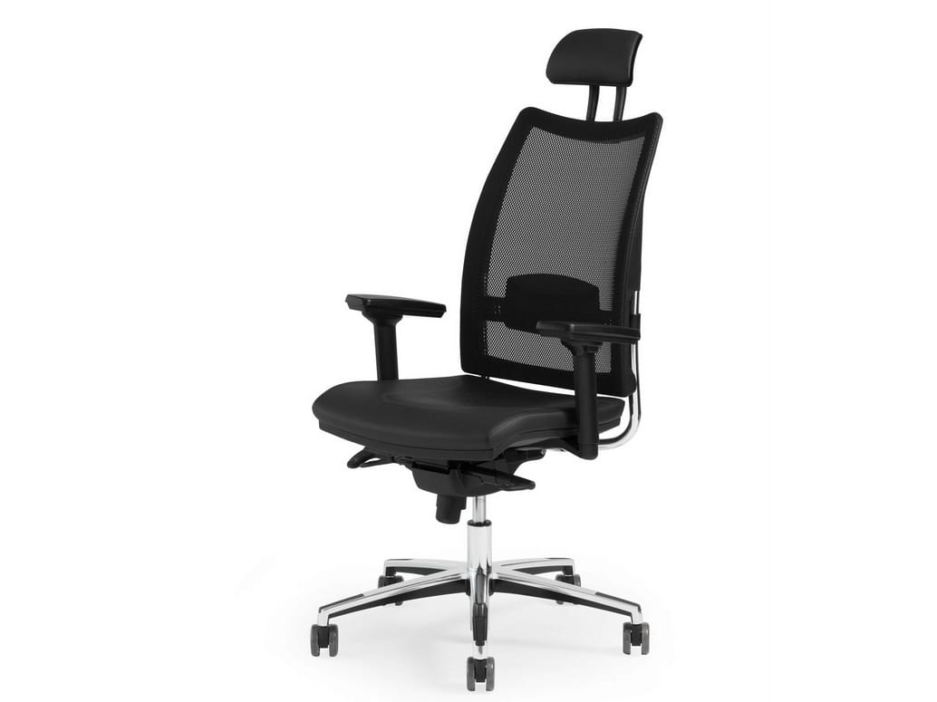 Кожаное кресло с откидывающейся спинкой FANTONI Seating system ARCH-00074814 - Вид №1