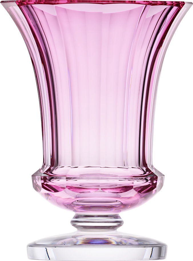 10673464 Moser Ваза Moser Глория 20,5см, роза, п/к Хрусталь бессвинцовый