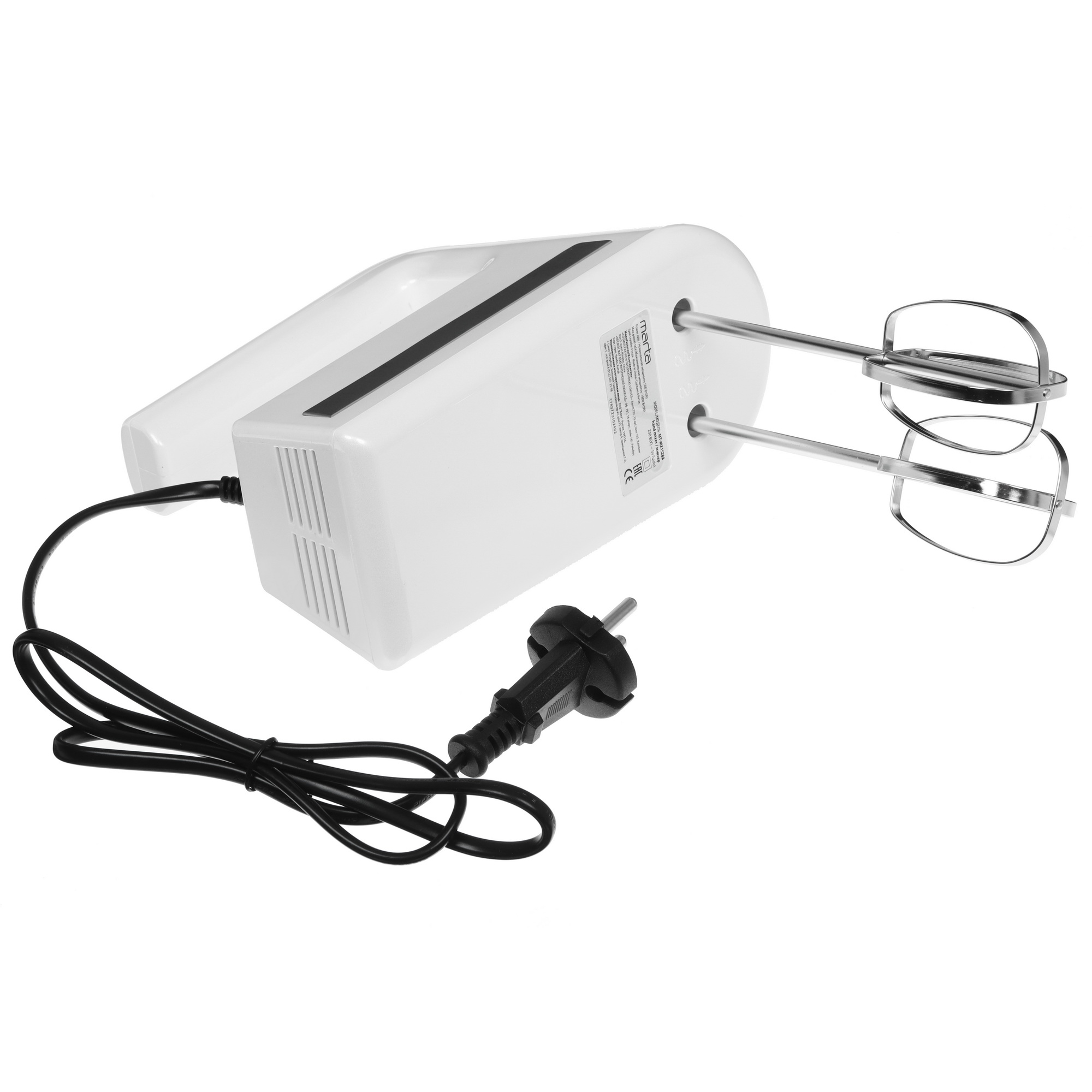 9071400 Миксер MARTA MT-MX1528A белый STDN-0026287 - Вид №5