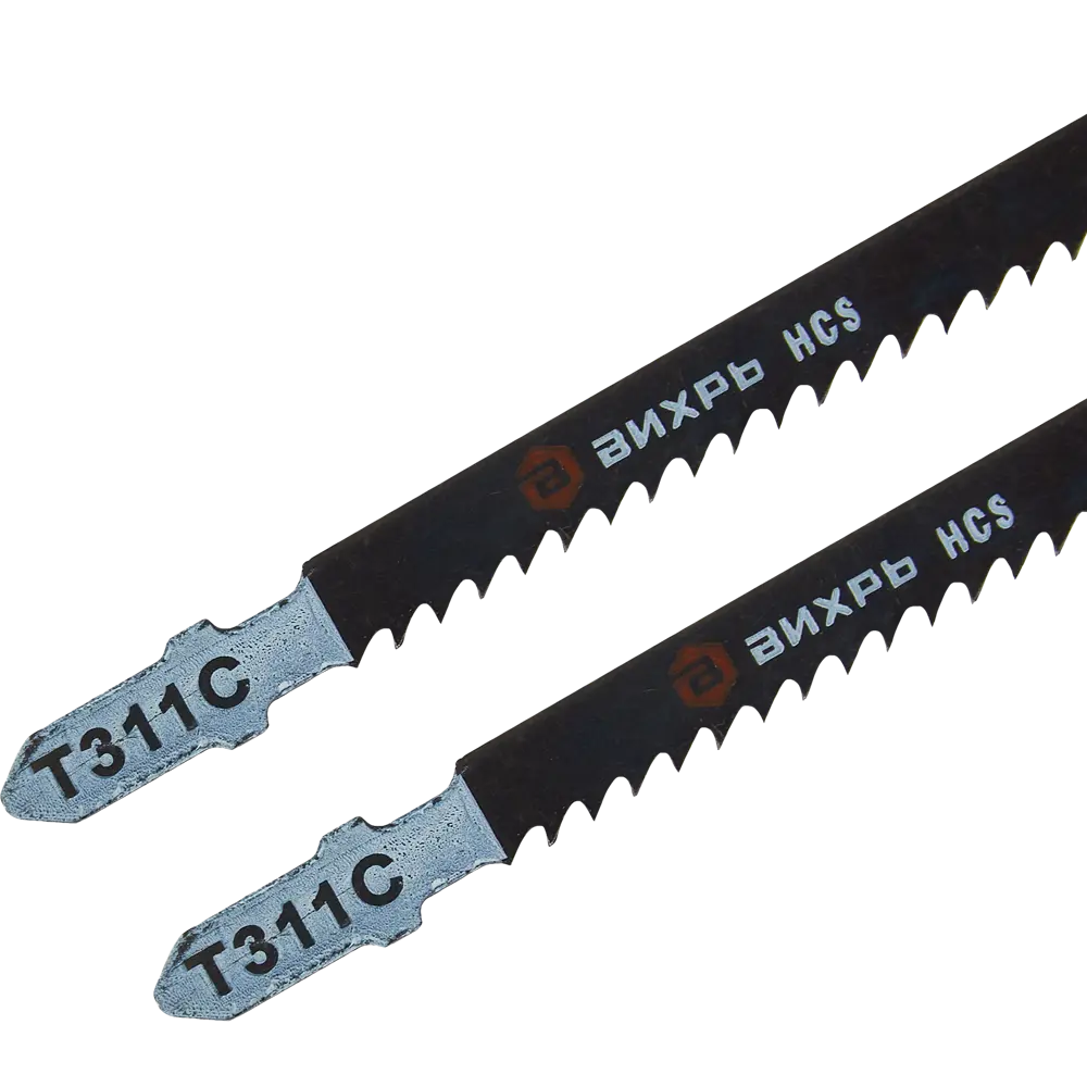 Пилки для лобзика Вихрь Т311C по дереву, 2 шт - быстрый рез 85121113 STLM-0059077 - Вид №2
