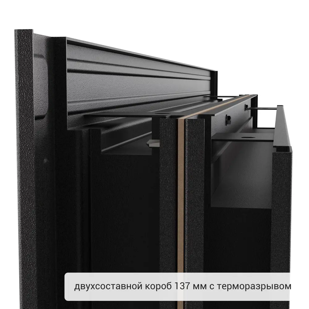 Дверь входная металлическая Термо 880 мм правая цвет катро титан 83404217 STLM-2064617 TOREX  - Вид №9