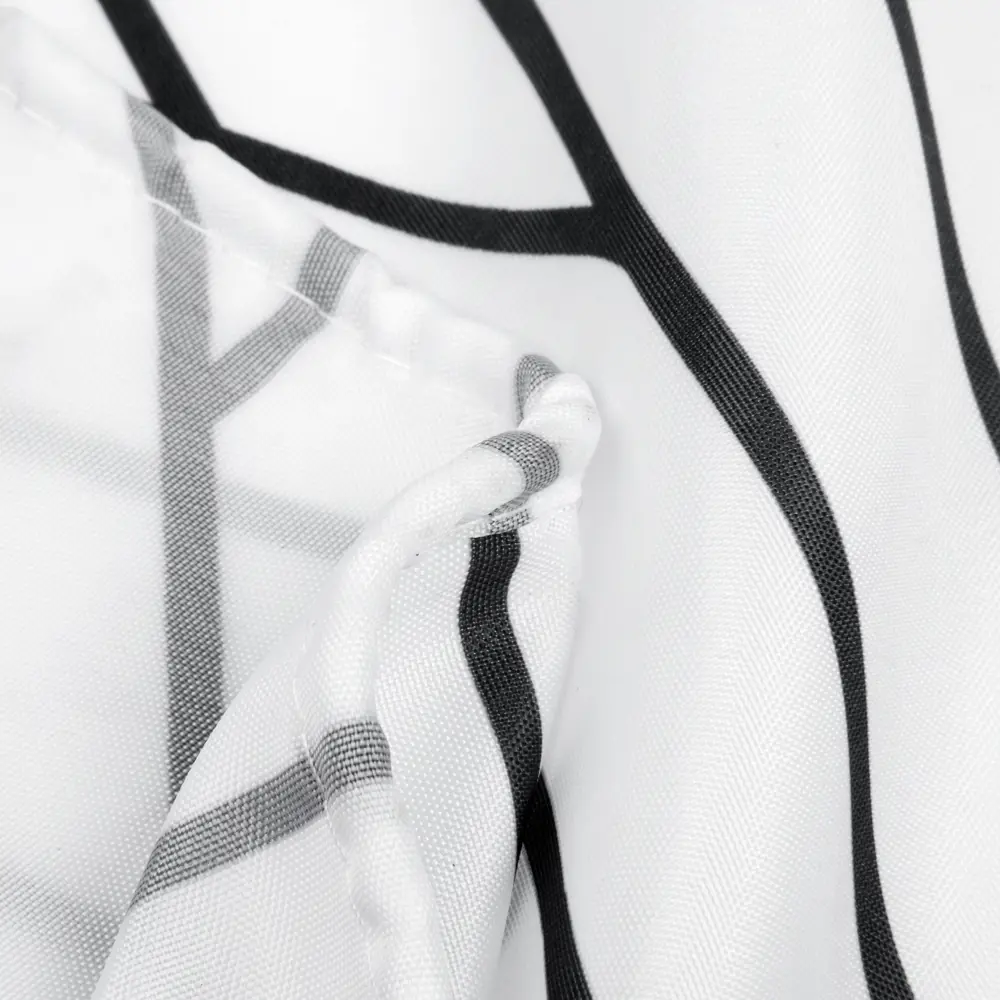 BATH PLUS Штора для ванной Charme с геометрическим узором 180×180 см 82360089 Track STLM-0025378 - Вид №3